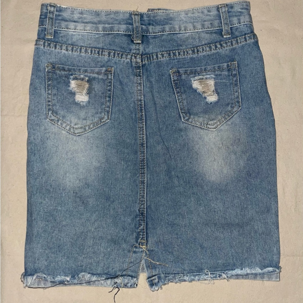Moschino/Dior denim skirt - Picture 2 of 3